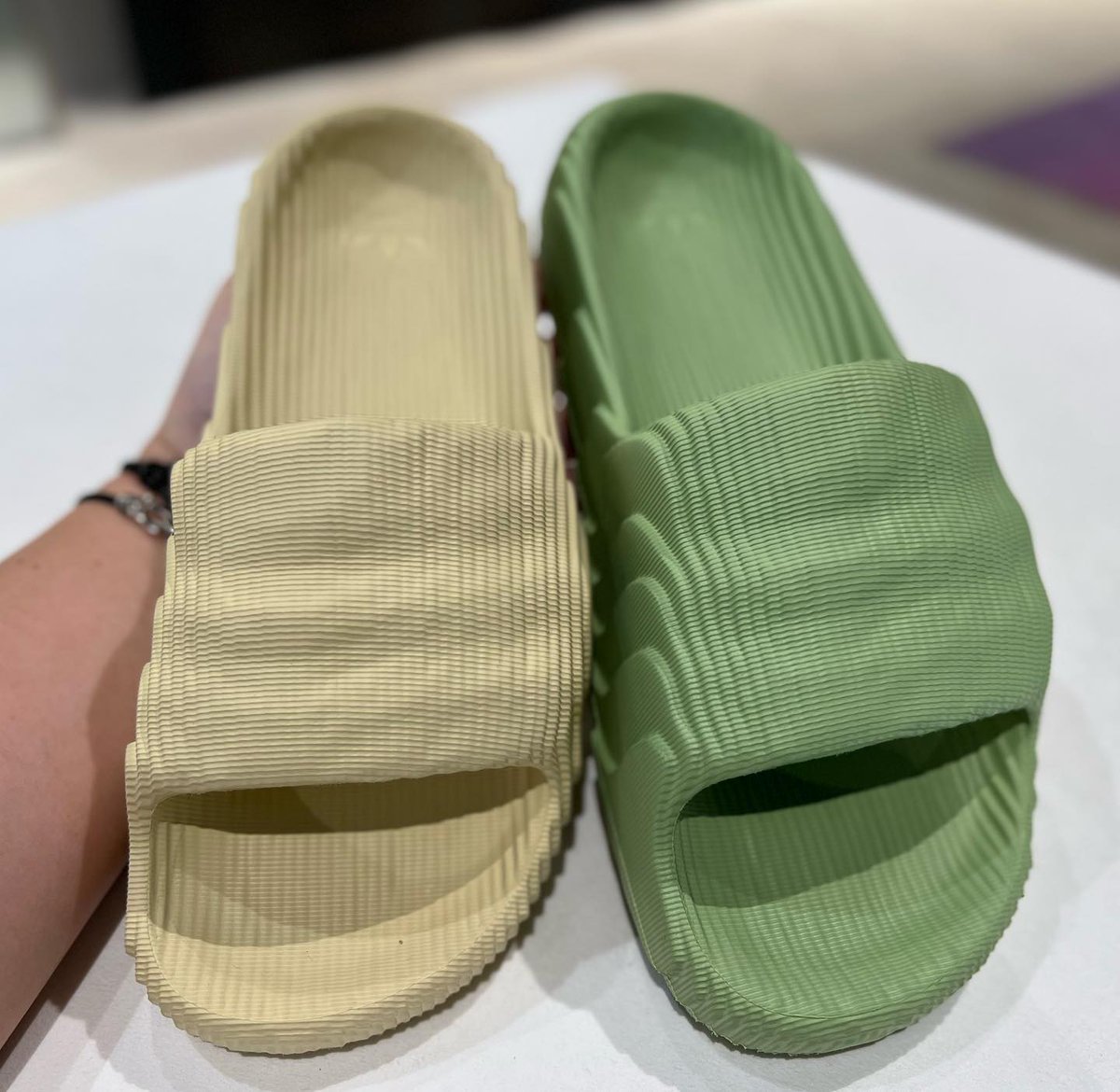 fashionsdrops's tweet photo. Adidas' Adilette Slides, 2022 https://t.co/Zks6awqHSj