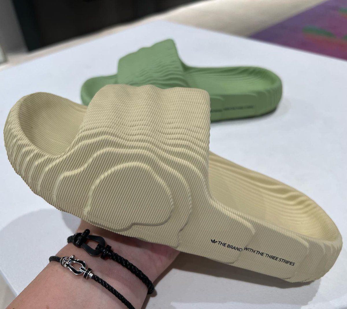 fashionsdrops's tweet photo. Adidas' Adilette Slides, 2022 https://t.co/Zks6awqHSj