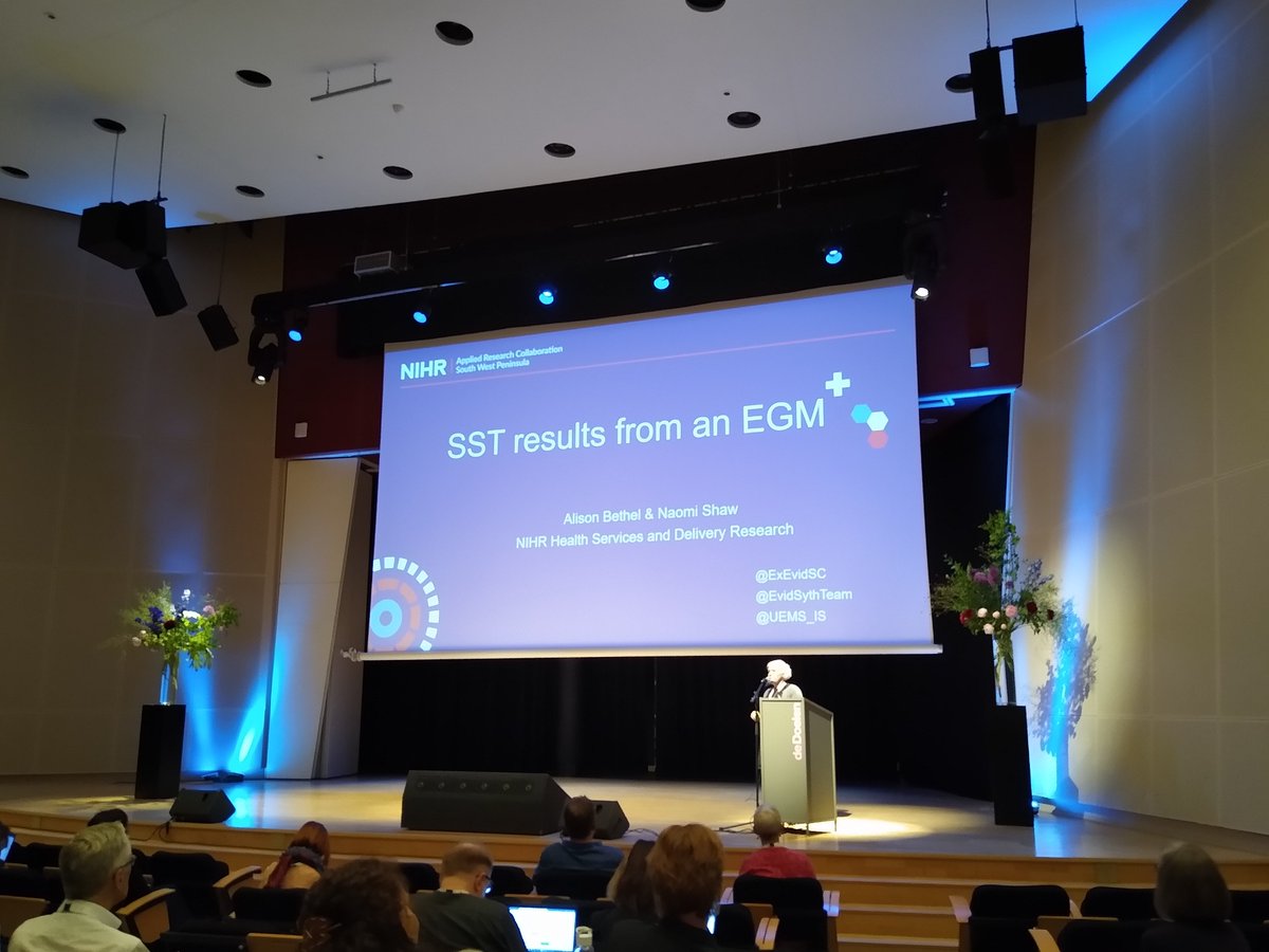 nshaw18's tweet image. 5 excellent info retrieval presentations incl @AlisonBethel sharing insights from a search summary table for an evidence gap map #eahil2022