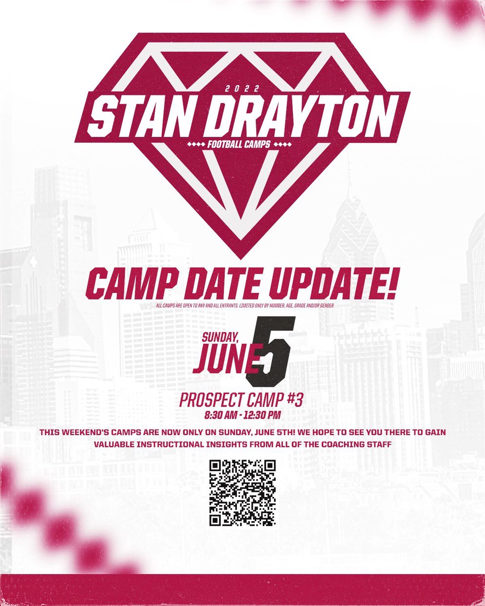 NEXT CAMP: Sunday June 5! You will take something from this that will have you LEVELED UP for next season! Show out! #TempleTuff #nexTUp23 ♦️🦉♦️