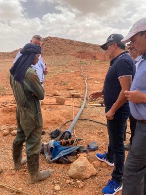NLagriMaghreb's tweet photo. In the context of #ClimateChange and increasing water scarcity, #Soil and #Water #Salinity are becoming a challenge for many farmers around the world.
As part of its effort to promote sustainable agriculture, the #NL_Embassy in Morocco organized a mission on #SalineAgriculture. https://t.co/2KP0NMCAVJ