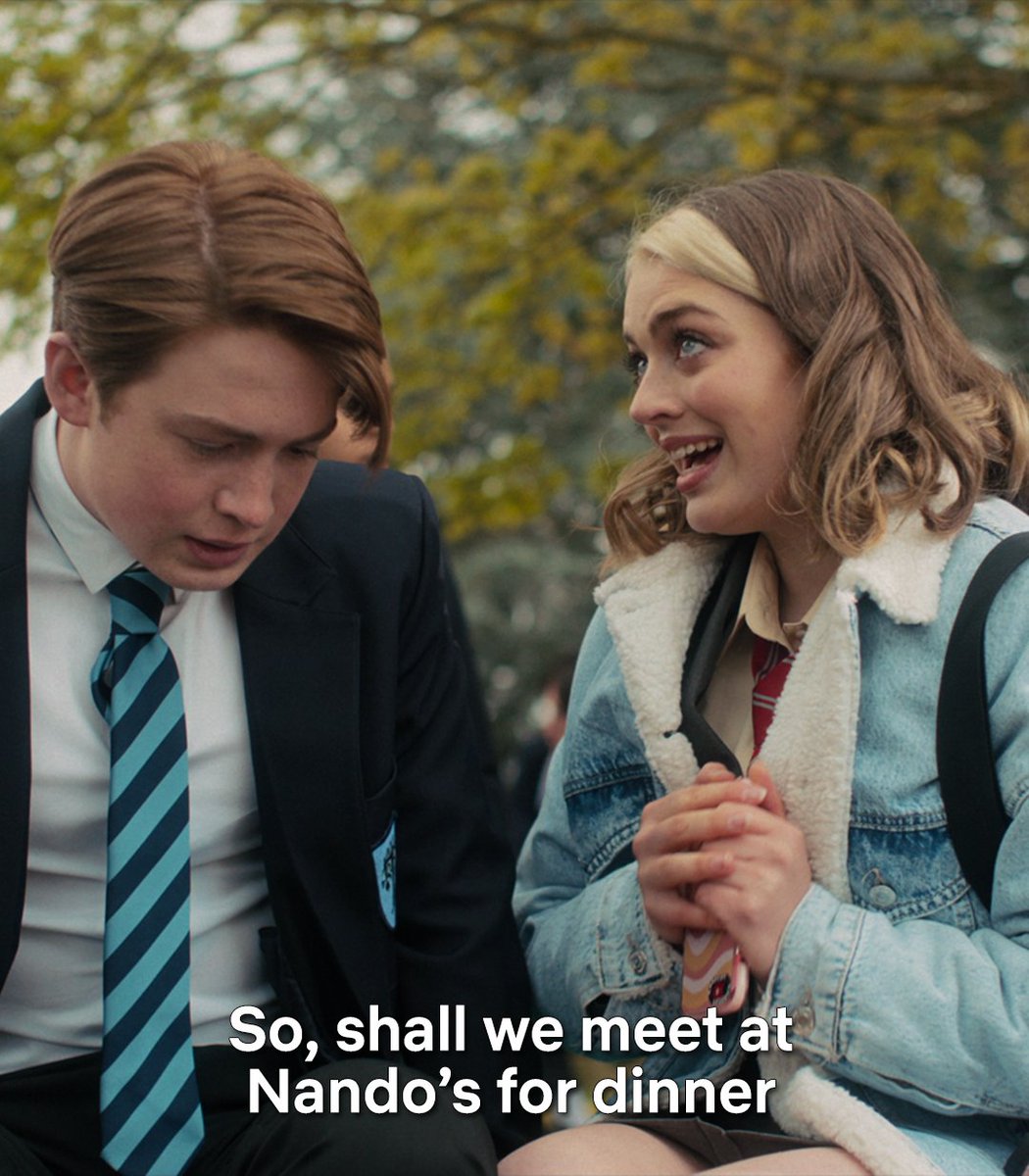 NetflixUK's tweet photo. A British teen dating ritual... https://t.co/lENg250Shv