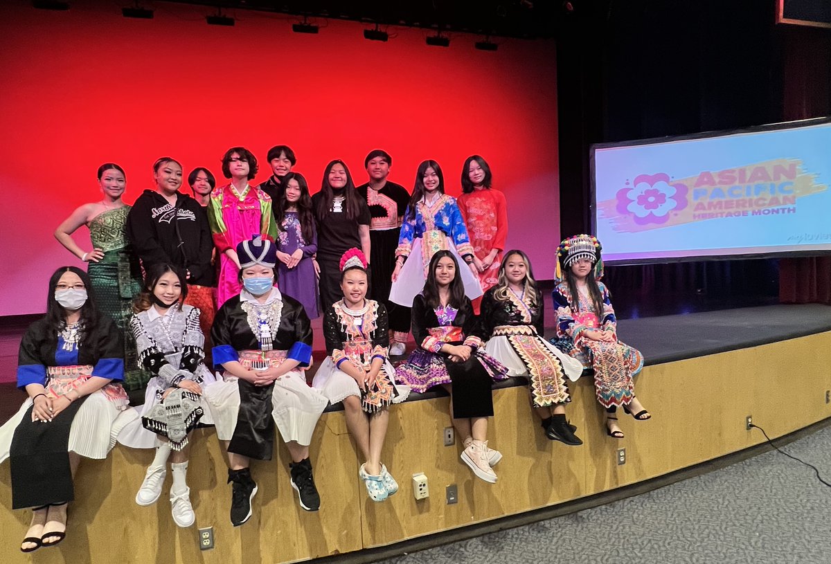 AMSA_Cyclones's tweet photo. On Friday, students at AMSA closed Asian/Pacific American Heritage Month with a celebration that featured poetry and dance performances. During the month of May the school also hosted two student panels for teachers and staff, a family event and a weekly morning cafe. https://t.co/tn8ZzsVUKV