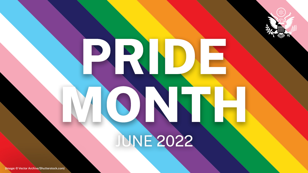 This Pride Month, we celebrate the contributions and diverse experiences of LGBTQI+ persons while acknowledging the discrimination and violence they face around the world. We remain committed to advancing freedom, dignity, and equality for all. state.gov/commemorating-…