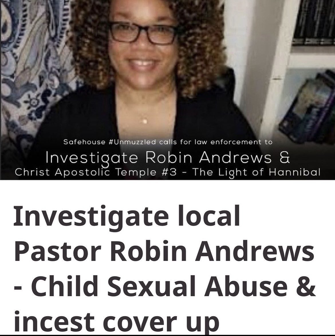 Help us help child sexual abuse victims! Sign the petition. Change.org/investigatecat3