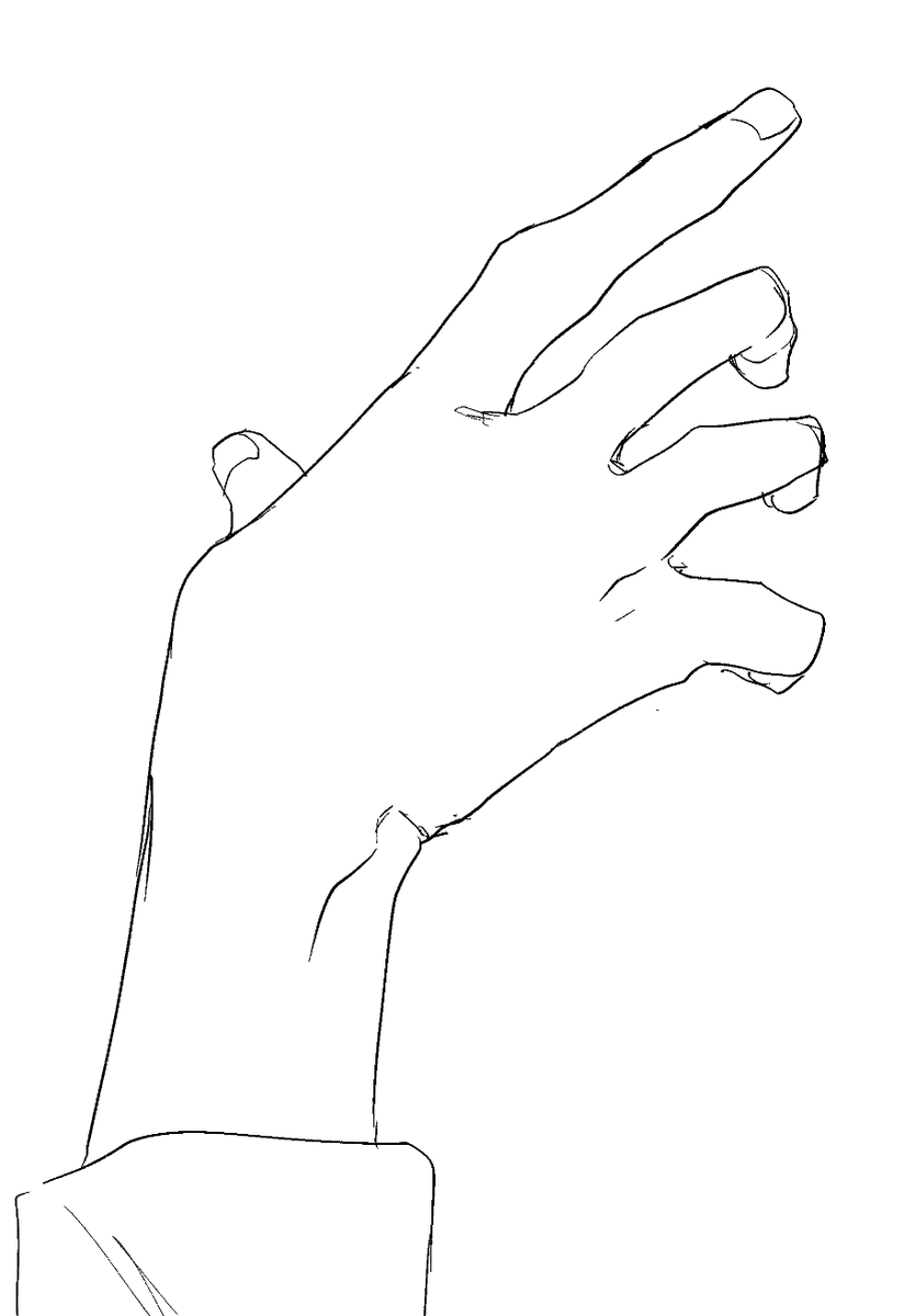 全然関係ないけどこういう親指の付け根は見えないけど奥からこにゃにゃちはしてる手って好きってメモ 