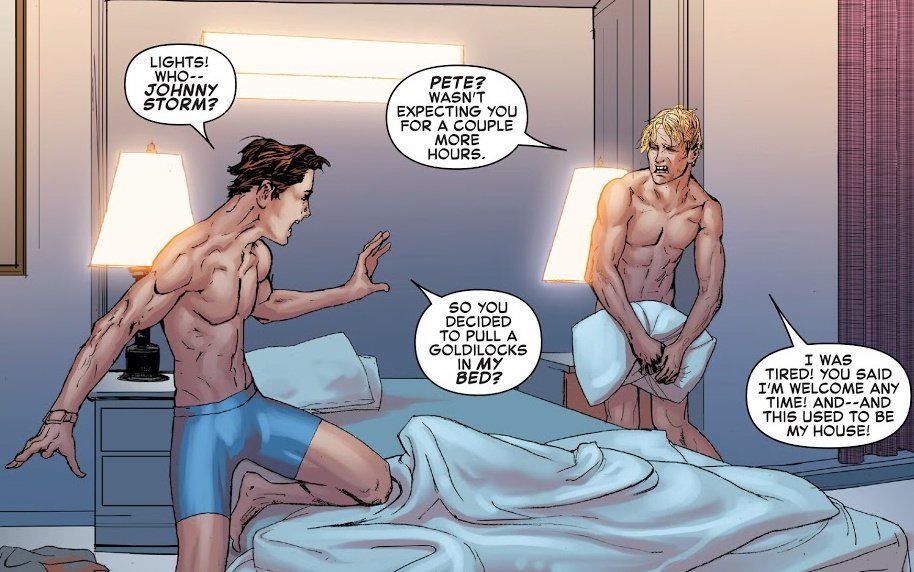 onlyspideytorch's tweet image. happy month for these homosexuals &amp;lt;3