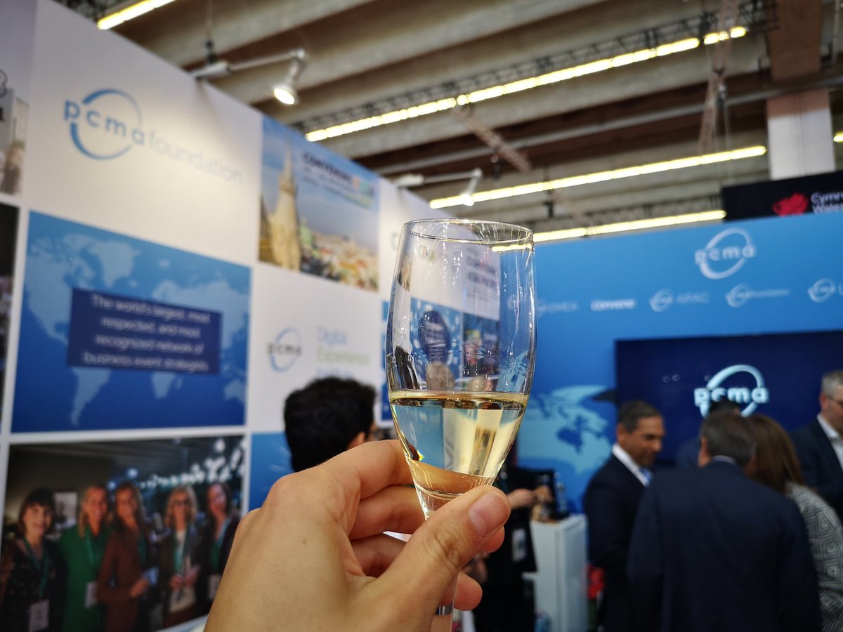 Cheers to <a href="/pcmahq/">PCMA</a> and EMEA Region incredibly led by Regional Manager <a href="/jaimebennett0/">Jaimé Bennett</a>
So great to be part of this awesome community of purpose-driven professionals!
#IMEX22