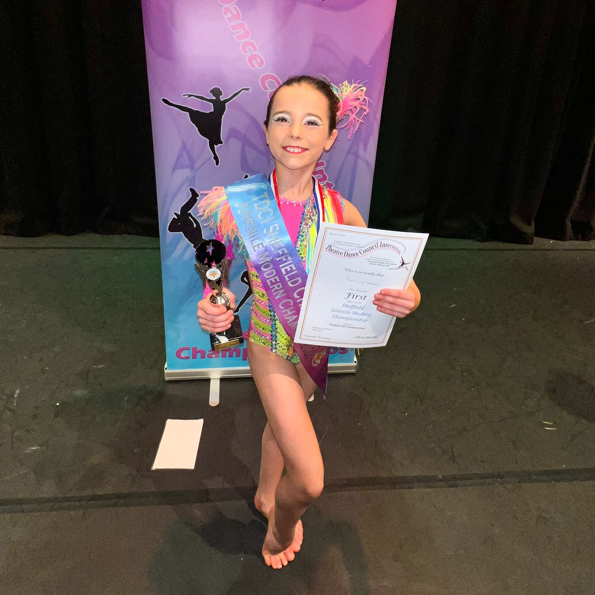 jennywardy's tweet photo. 🏆 Sheffield Juvenile Modern Champion! 🏆 Go Fliss!!! 😍
Fifth championship title in 6 months.. 🔥🥰🤩 we are so proud of you! 🤩 Bring on the Dance World Cup 🏴󠁧󠁢󠁥󠁮󠁧󠁿🤩 3 weeks to go! 🏴󠁧󠁢󠁥󠁮󠁧󠁿

@HillHouseSport @HillHouseSchool @HillJunSch #doncasterisgreat https://t.co/ORylyPHQPn