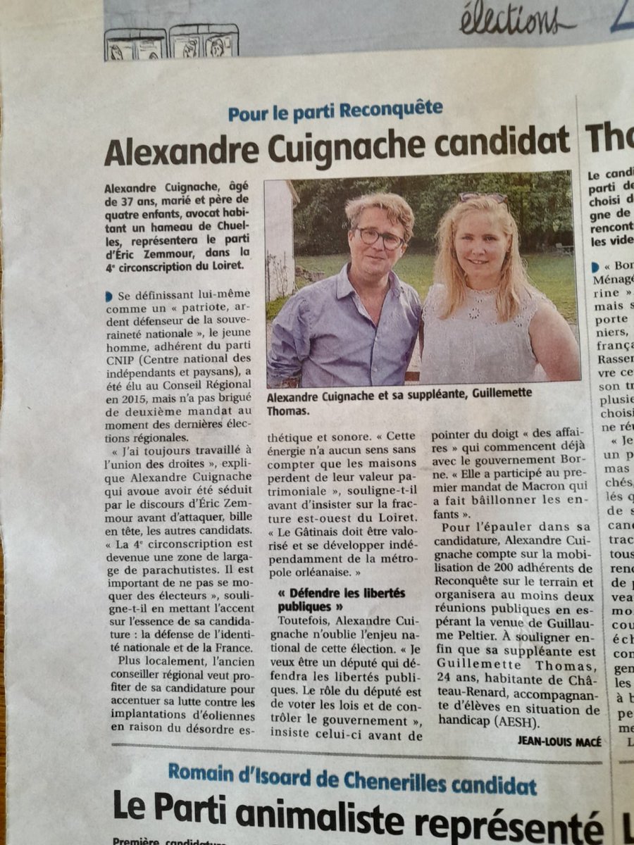 Et Hop, L'Éclaireur du jour! Merci <a href="/GatinaisL/">L’Eclaireur du Gâtinais</a>