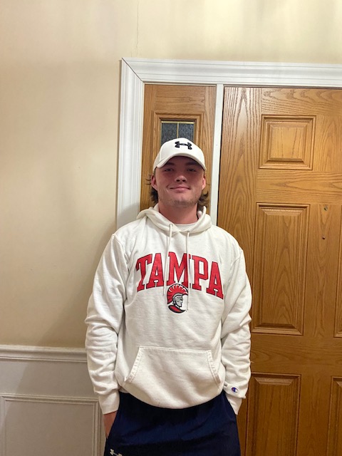HolyGhostPrep's tweet photo. The next @HolyGhostPrep graduating senior to take his #VirtualVictoryLap is Ryan Forde, who will major in business administration at the @UofTampa this fall. Good luck, Ryan! #ThinkGhost #UTampaBound @HolyGhostLax https://t.co/4I7dpSrWuY