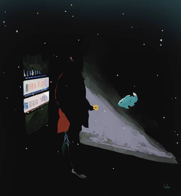 도시속 그림자 