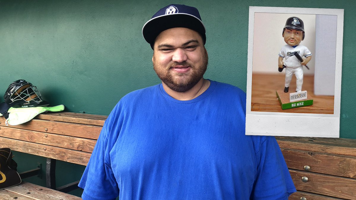 Minor League Baseball (@milb) on Twitter photo Meet 'Big Mike' Garcia, a beloved bat boy and Sugar Land icon who this season is bringing his positive spirit and indefatigable work ethic to <a href="/missionsmilb/">San Antonio Missions Baseball</a>.
<a href="/bensbiz/">Benjamin Hill</a> reports: atmilb.com/3GG3th7 Meet 'Big Mike' Garcia, a beloved bat boy and Sugar Land icon who this season is bringing his positive spirit and indefatigable work ethic to <a href="/missionsmilb/">San Antonio Missions Baseball</a>.
<a href="/bensbiz/">Benjamin Hill</a> reports: atmilb.com/3GG3th7