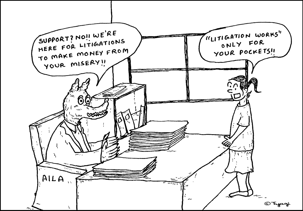 freedomstrokes's tweet image. Gentle reminder, don't be a gullible immigrant!! #litigationworks for their pockets and to keep you in backlog!!