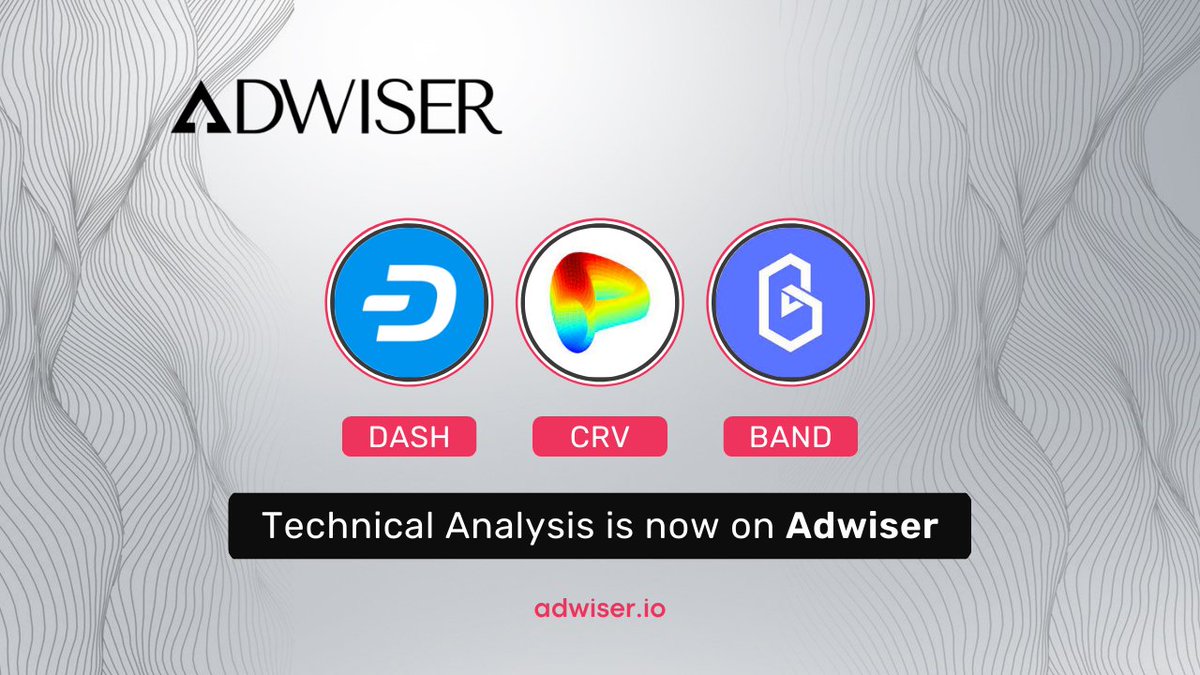 adwiserio's tweet photo. 📌You no longer need to spend hours to do technical analyses of crypto coins.#Adwiser is doing it on behalf of you!
👉Register, with one click view technical analyses of more than one hundred coins including #DASH, Curve DAO Token #CRV, and Band Protocol #BAND. https://t.co/mgHQ0yFnoc