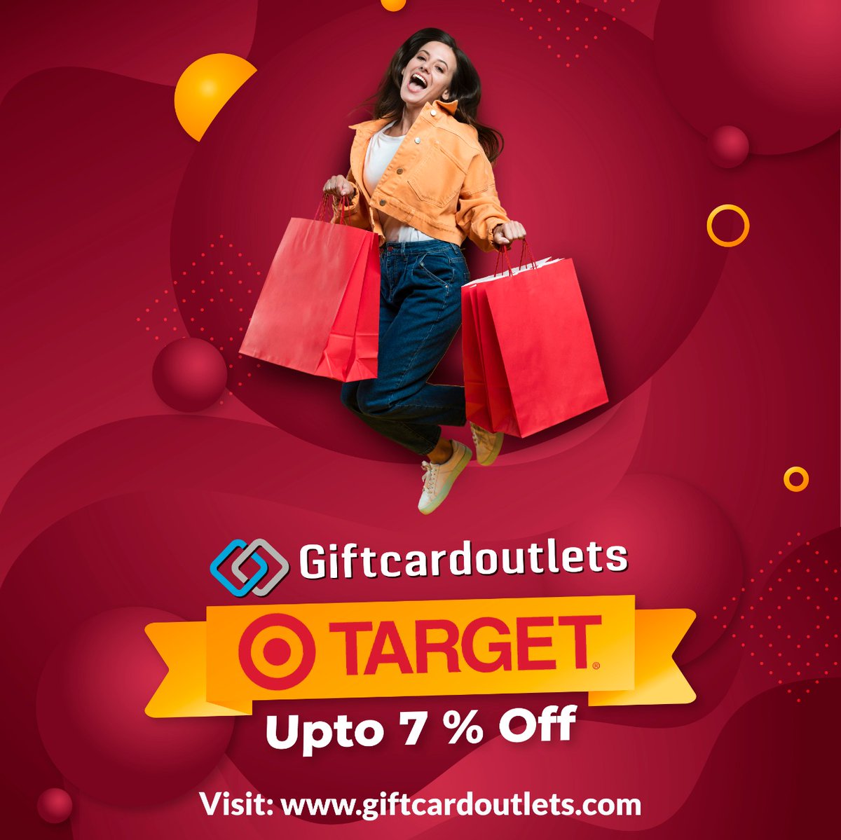 giftcardoutlets's tweet photo. We know what it's like to shop for all your essentials in one place is why we offer you a special discount on target come check it out
#buy #discounted #giftcards #target #giftcardoutlets https://t.co/KKLLtXbdcL