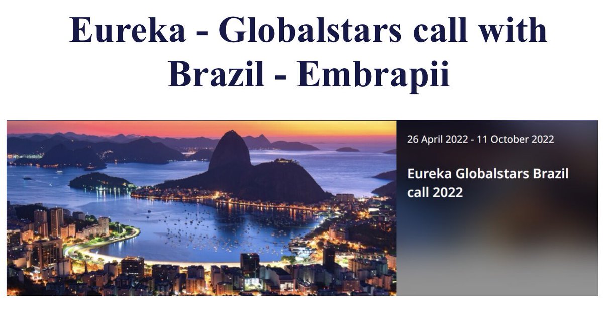 mike_innovate's tweet photo. Today we launch the Eureka Globalstars call for innovation cooperation with Embrapii. Participants from Brazil, Belgium (Wallonia), Finland, Portugal, Spain, Turkey and the Netherlands can apply. 

https://t.co/9jh35Eowhs

https://t.co/L0VuzkzvOg https://t.co/70YK24bTsU