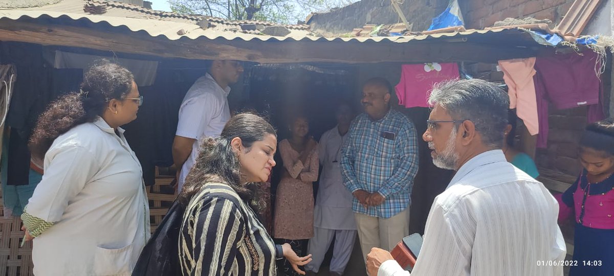 Visited PHC Jhanor, sub center samlod and met some ANC, PNC cases of village and tried to convince unvaccinated children. Good work is done in providing health services by the ASHA,FHW and CHO. 100% institutional delivery and immunization is ensured. @pkumarias @mdnhmgujarat