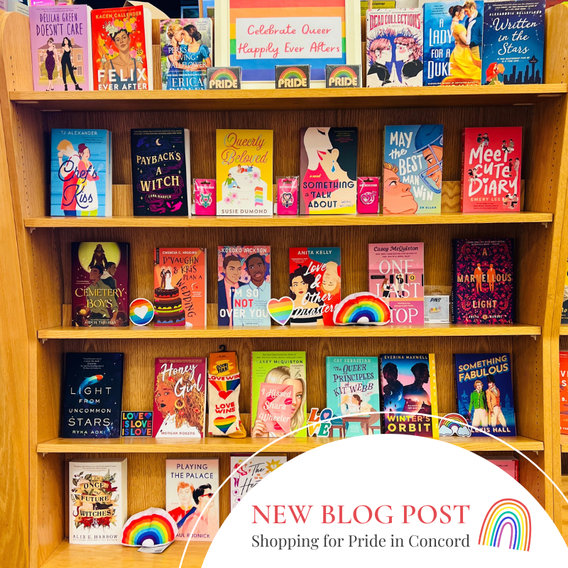 It's the first day of #Pride month! 🎉🌈💗 Shop locally and celebrate the LGBTQIA+ community by visiting these awesome stores in #ConcordNH.
visitconcord-nh.com/blog/2022/5/27…
Book display from <a href="/GibsonsConcord/">Gibson’s Bookstore</a>!