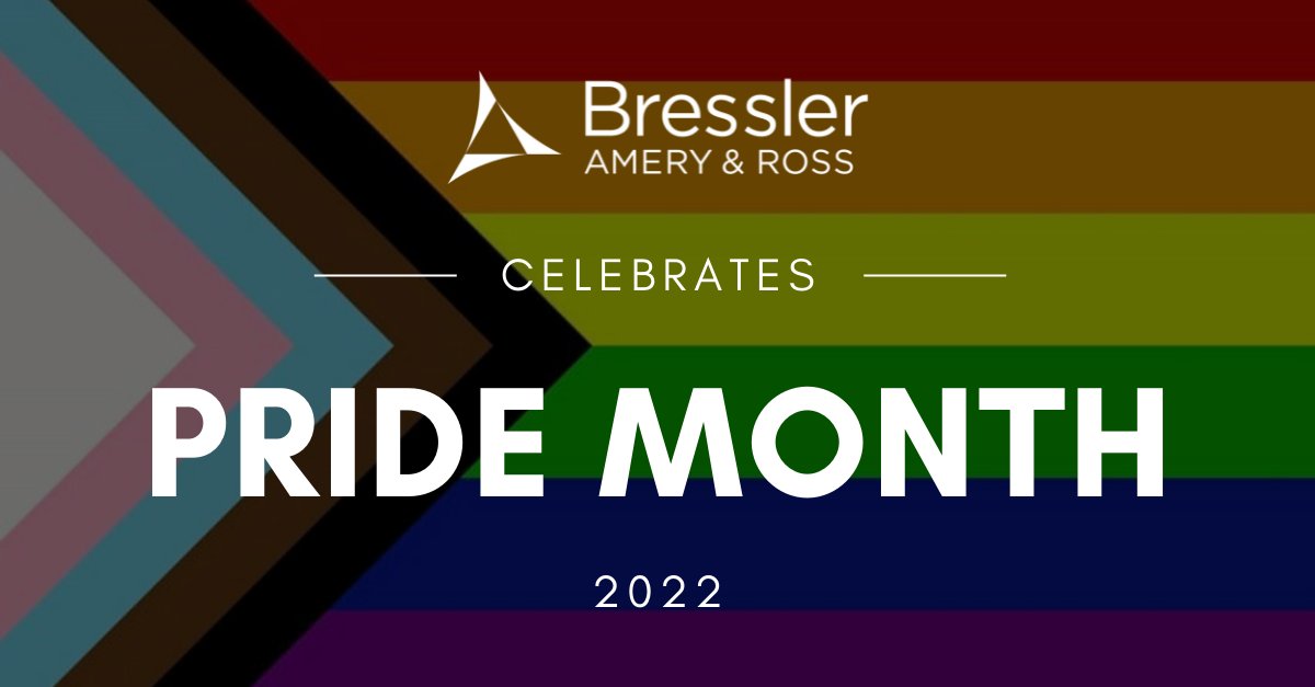 BresslerLaw's tweet photo. Happy #Pride Month! At #Bressler, diversity and inclusion are at our core. We stand by our LGBTQIA+ team members, friends, and family to celebrate love, equality, and freedom, and we remain committed to #RaisingtheBAR.
#pridemonth #pride2022 #lgbtqia #equality https://t.co/lQjOyWfB6w