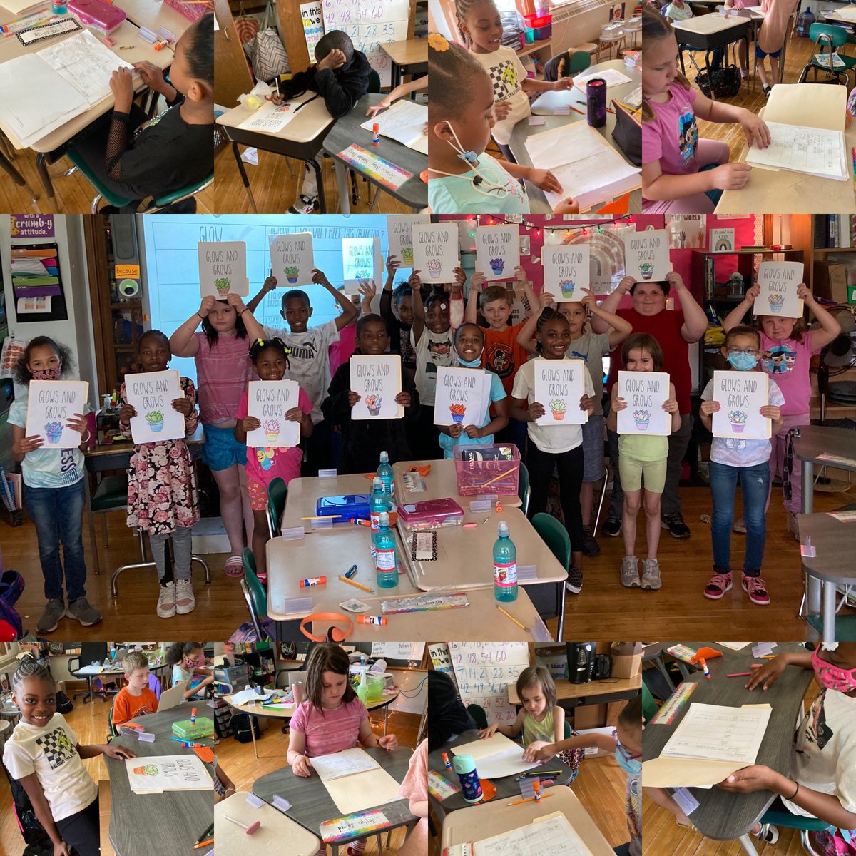 We have a whole bunch of glows✨ in our classroom <a href="/FrazerFrontier/">Frazer School</a> from our goal guru PL series created by <a href="/LaurieLeFever/">Laurie LeFever</a> <a href="/khgalek/">Kimberly Hase Galek</a> Our kids have been setting goals, reflecting on what went well, &amp; what are their next steps!🧡🖤It’s amazing how far they have come! <a href="/SyracuseSchools/">Syracuse City School</a>