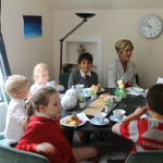 Mrs Byers welcomed the winners of her Headteacher's Award to tea in her office to thank them for being such great ambassadors for Broomfield. It is given to those children who best represent our school values, who are kind, polite, apply themselves and try their hardest. 