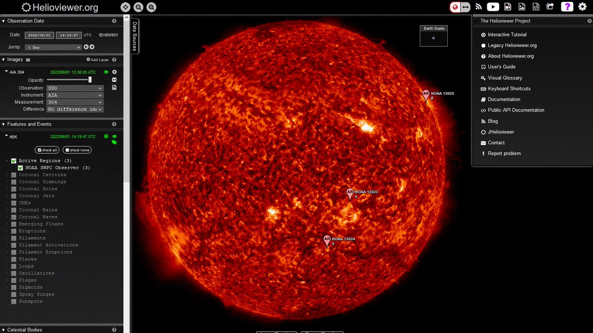 Looking for a good visualization tool for heliospheric imaging data? Try the NASA/ESA helioviewer at helioviewer.org