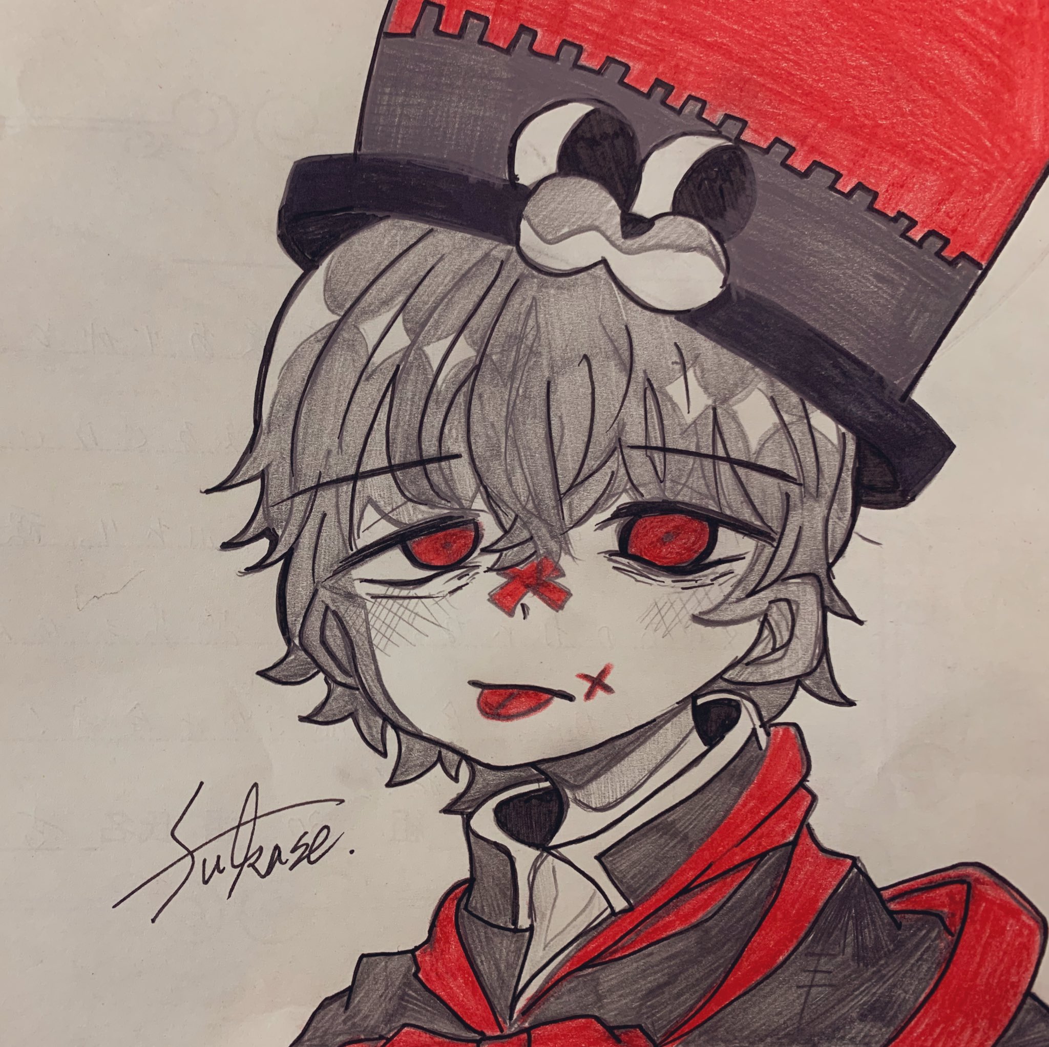 くろきのこ アナログで書いたvocaloid Fukase 友達がセカオワ好きで私も最近また聞くようになった イラスト Vocaloid 深瀬 Sekainoowari セカオワ 絵描きさんと繋がりたい 初夏の創作クラスタフォロー祭り T Co Dbtunkxdtx Twitter