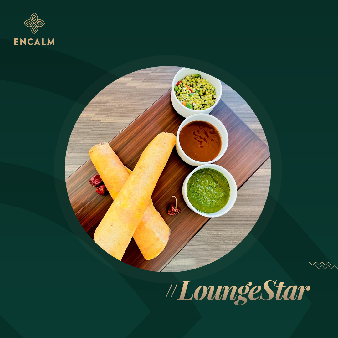 EncalmIndia's tweet photo. Our dish of the week is Moong Dal Chilla. Made with green gram beans and aromatics, this savoury Indian pancake recipe is stuffed with a flavorsome combination of cottage cheese, onion and tomatoes.
#EncalmLoungeReccos #ThisWeeksSpecial #LoungeStar https://t.co/Z6RjNn8tDg