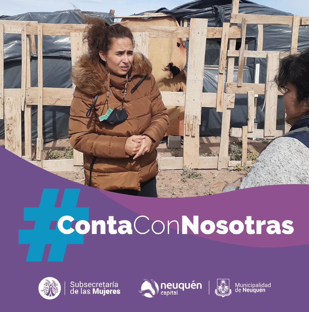 submujeres_nqn's tweet photo. #ContáConNosotras
📌 Casa integral de las Mujeres #Aliwenko
📞 4491218 de 8 a 15 hs.
📍 El Ceibo 426, Alta Barda.
✔ Asesoramiento y patrocinio legal gratuito para mujeres en situación de violencia de género. https://t.co/uQ4sUYiIO5