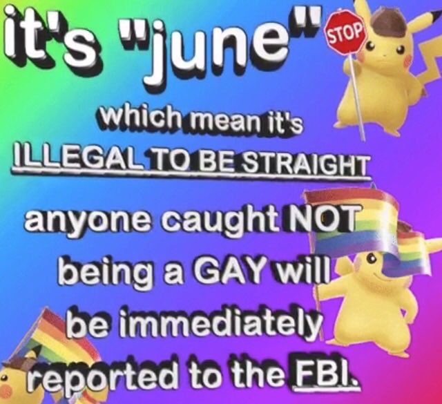 happy gay month !!