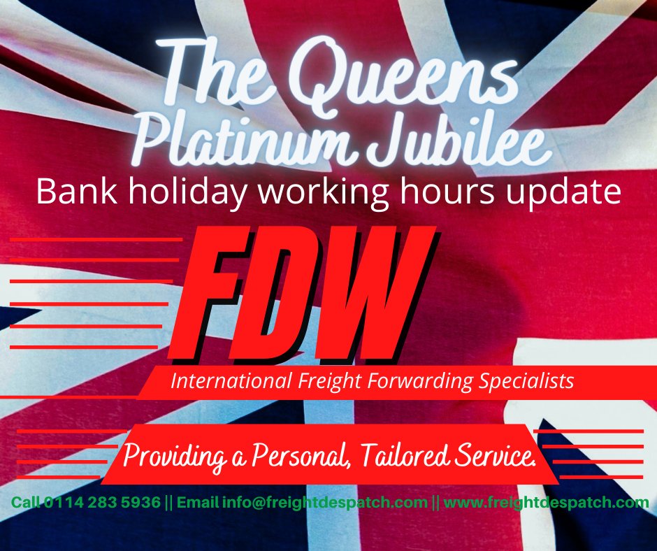 FDW is looking forward to the Jubilee  and will be raising a glass to our Queen this long bank holiday weekend! 
Our offices will be open by appointment only on Thursday 2nd &amp; Friday 3rd June. All calls and emails will continue to be monitored during this period. Thanks.