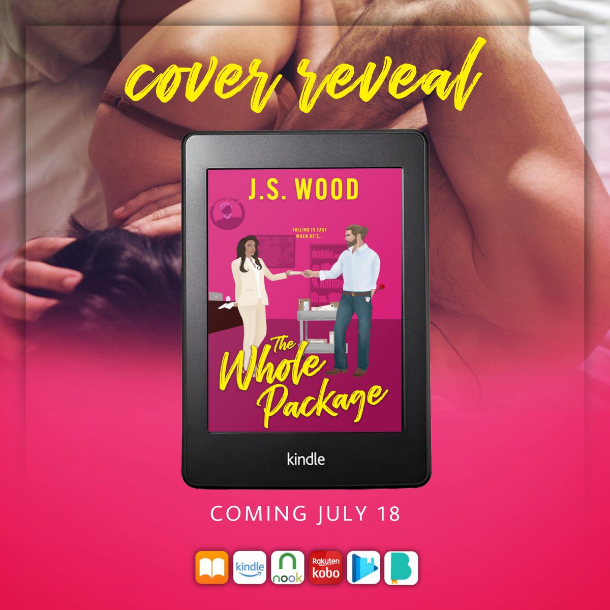 #COVERREVEAL 

📌COVER REVEAL📌
The Whole Package coming July 18th! 

🖇Office Romance
🖇Artist Hero
🖇Secret Admirer
🖇Baddie Woman CEO 
🖇Gentlemen Romance 

books2read.com/u/mKpM65
#romcomreaders  #romcombooks #books #book #bookrelease #writer #booklover #publishing #romcom