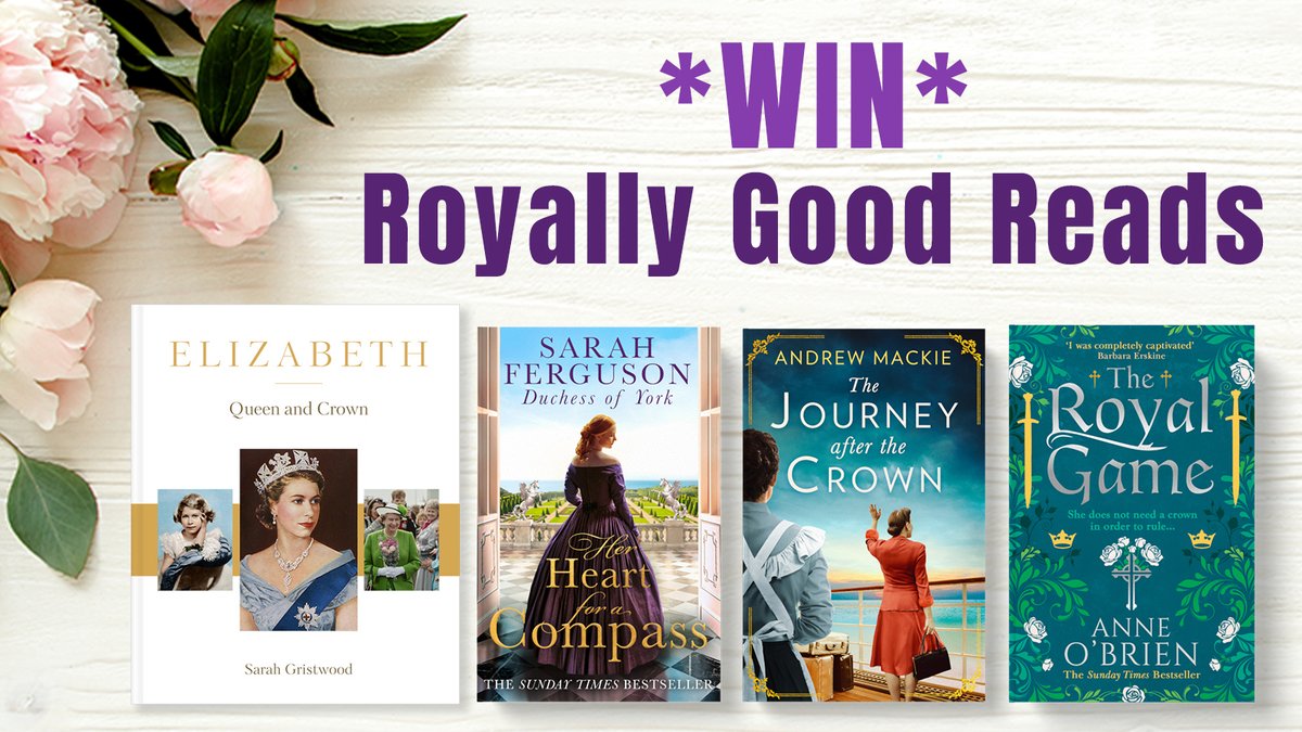 To celebrate the Platinum Jubilee, we've got together with our friends at <a href="/MillsandBoon/">Mills & Boon</a> &amp; <a href="/PavilionBooks/">Pavilion Books</a> to give one lucky reader the chance to win all FOUR of these ROYALLY good reads! 👑📚

Simply follow and RT to be in with the chance. Good luck!

T&amp;Cs: harpercollins.co.uk/pages/hq-jubil…