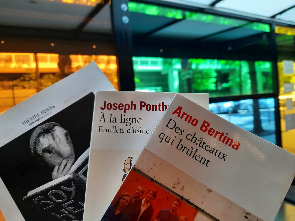 La dernière rencontre À 2 c’est mieux de la saison poursuivra la réflexion sur le bonheur menée par Nos Petits Penchants !
Ce moment littéraire sera dédié aux romans Des châteaux qui brûlent d'Arno Bertina &amp; À la ligne de Joseph Ponthus📚
📅3 juin à 20:15
bit.ly/3z9g36Q