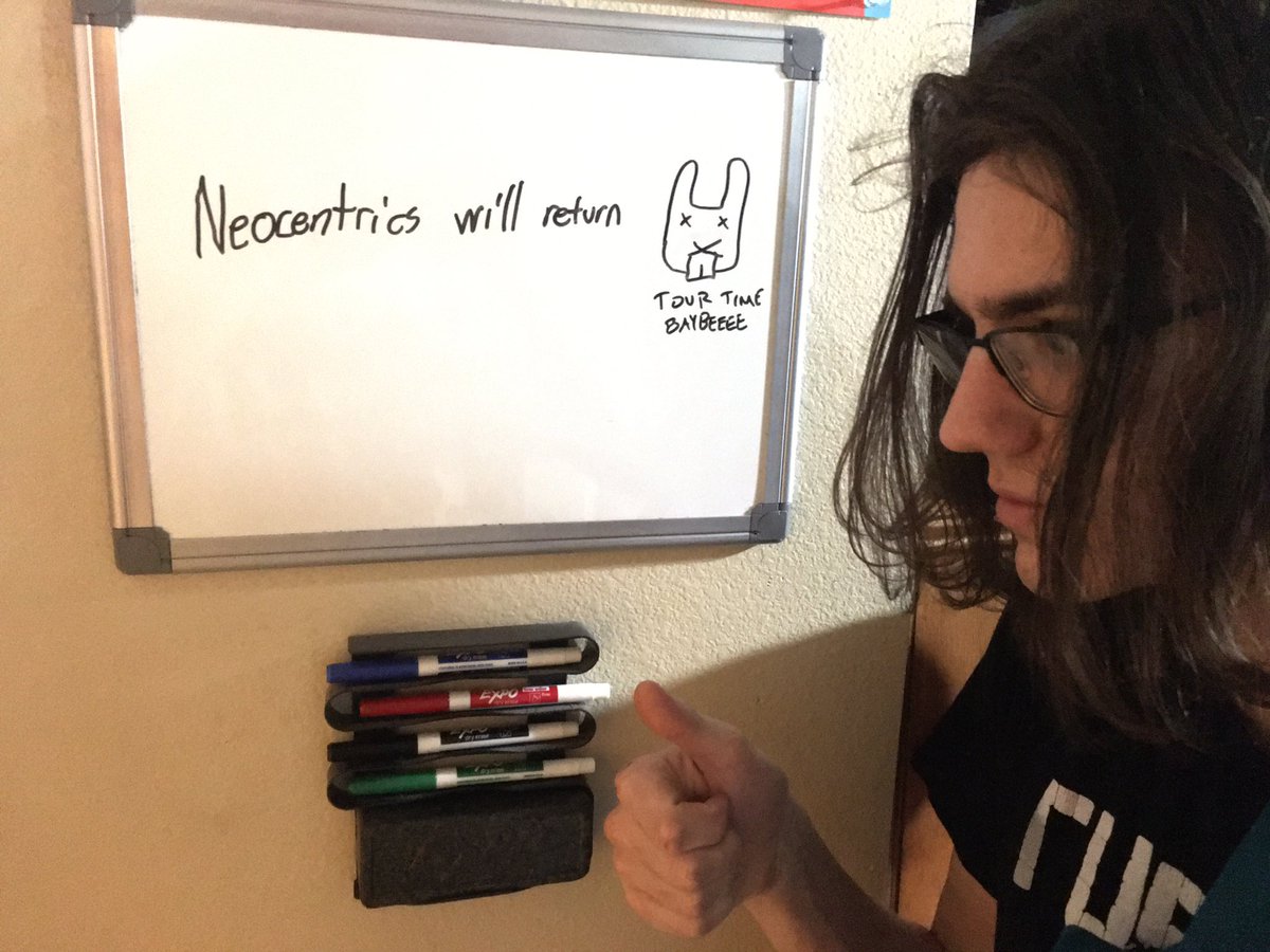 neocentrics's tweet photo. see ya later boise 🙃 we’ll be back soon
SLC tonight at the beehive, 7pm 🐰
#neocentrics #thelongtourout https://t.co/97TtO2Y7RT