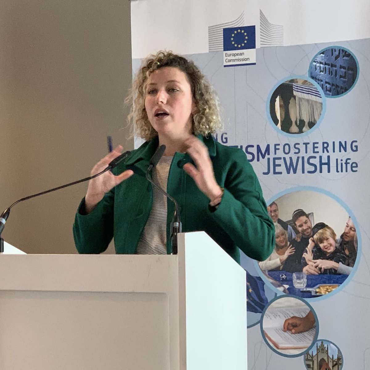 SarahSchlitz's tweet photo. At the 2nd meeting of the working group on the implementation of the EU strategy on #combatingantisemitism and #fosteringJewishlife I shared the work of the federal government and recalled our pledge to strongly respond to the rise of antisemitic hate speech and acts https://t.co/NlwZrmoSAN