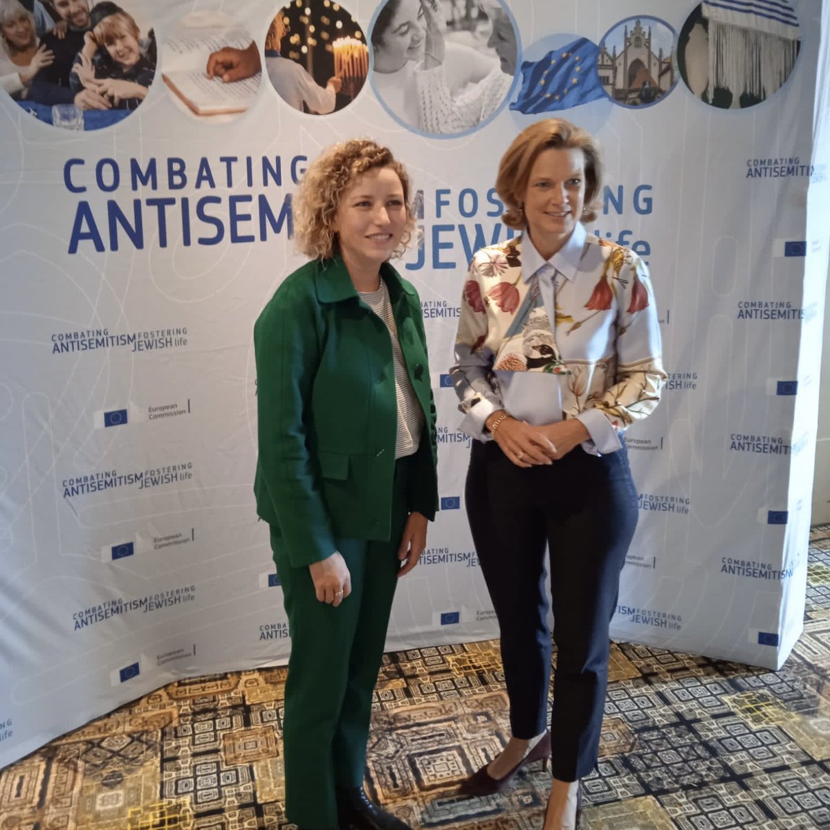 SarahSchlitz's tweet photo. At the 2nd meeting of the working group on the implementation of the EU strategy on #combatingantisemitism and #fosteringJewishlife I shared the work of the federal government and recalled our pledge to strongly respond to the rise of antisemitic hate speech and acts https://t.co/NlwZrmoSAN