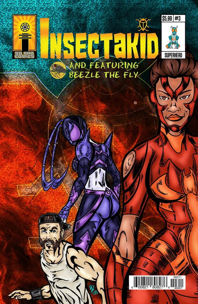 mkeaston77's tweet photo. Insectakid #3 Kickstarter launches today at https://t.co/dV4iBUZA1H https://t.co/M5nDzn48kV