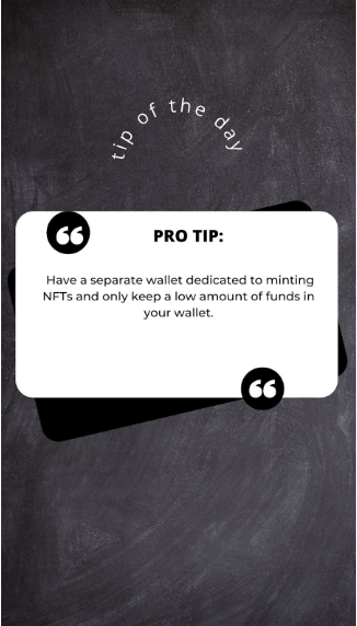 HowToNFTs's tweet image. Tip of the daaay!

#NFTCommunity