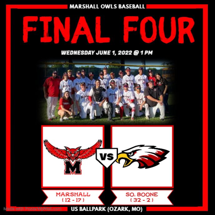 MHSOwlsBaseball's tweet photo. Final Four Gameday! https://t.co/OYuttCiQxP