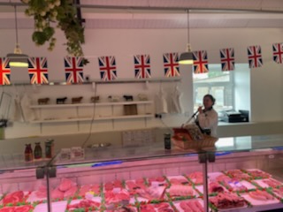 NoboroughLodge's tweet photo. Show us your bunting 🚩

We've got ours up... have you?
.
.
.
#Jubilee #PlatinumJubilee #Bunting #FarmShop #Northamptonshire https://t.co/QgweCoGkVr