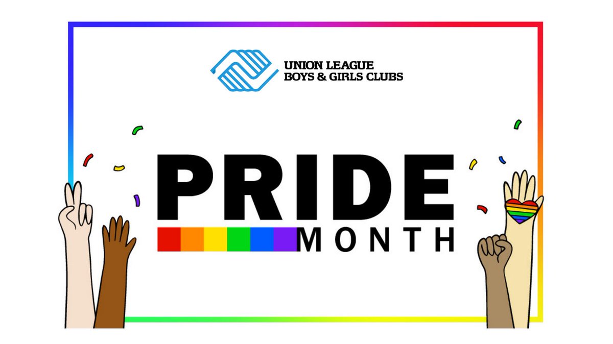 ULBGC65's tweet photo. Union League Boys &amp; Girls Clubs is committed to ensuring inclusion, equity, and safety for all young people - after all, we know that when kids feel safe and know they belong, they can achieve anything. 

Happy Pride Month. Because all means all. https://t.co/hxr8MrLeD5