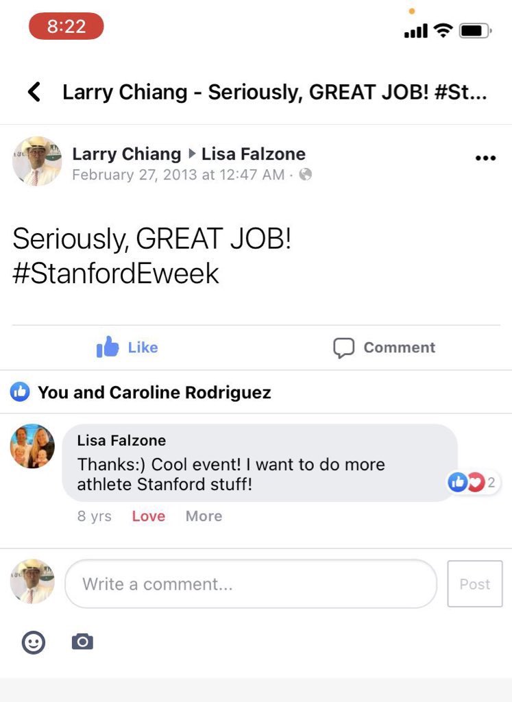 LarryChiang's tweet photo. I ran Stanford University Entrepreneur Week with Engineering Dean and Dept Head approval 

#StanfordEweek

Perfect execution ‘09, 10, 11, 12 &amp; ‘13
Like Omaha chip back in 2022, “pitch perfect execution”
#AlexWilliams, AC, @Justin_Moore18 &amp; engineering majors at 🌲⚾️ @StartX https://t.co/eZkBFP3arx