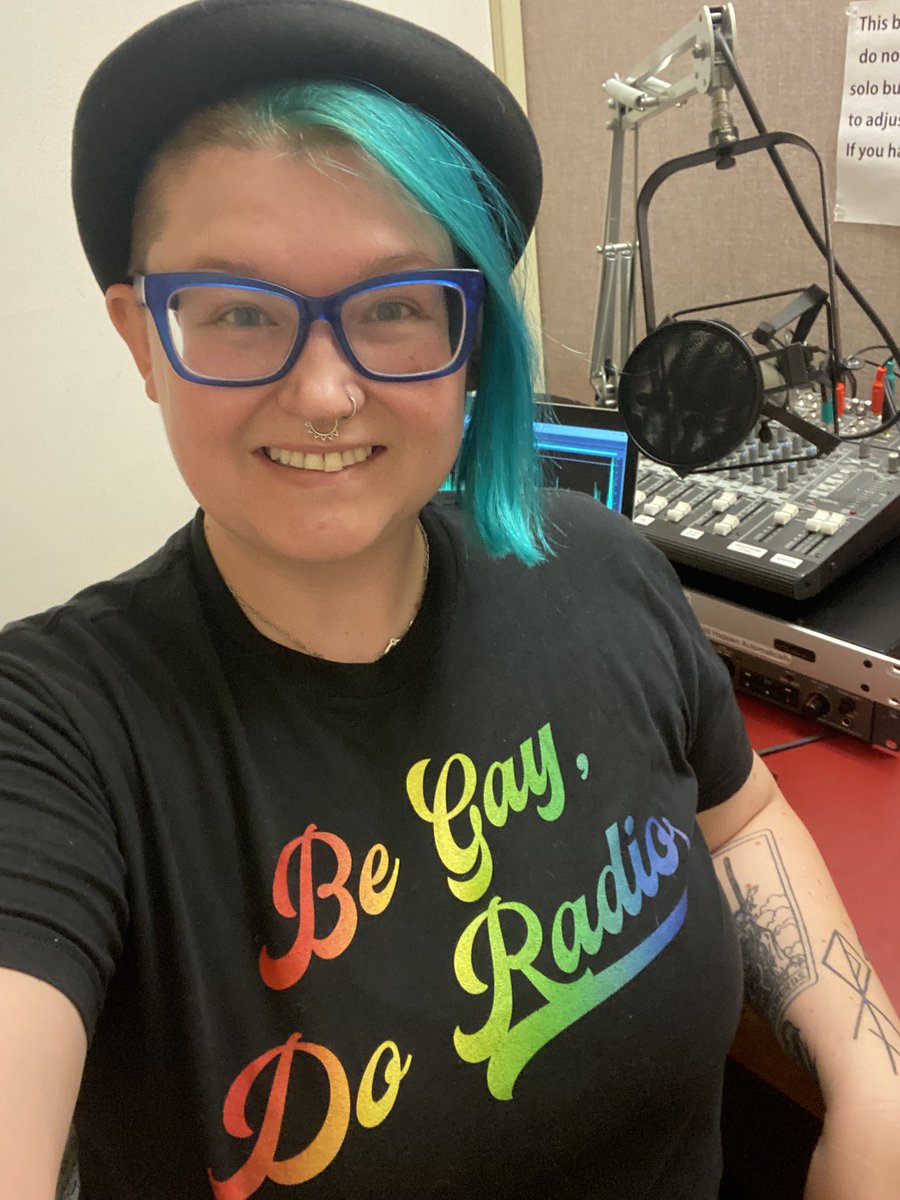 Happy #PrideMonth from your local non-binary, pansexual radio journalist!