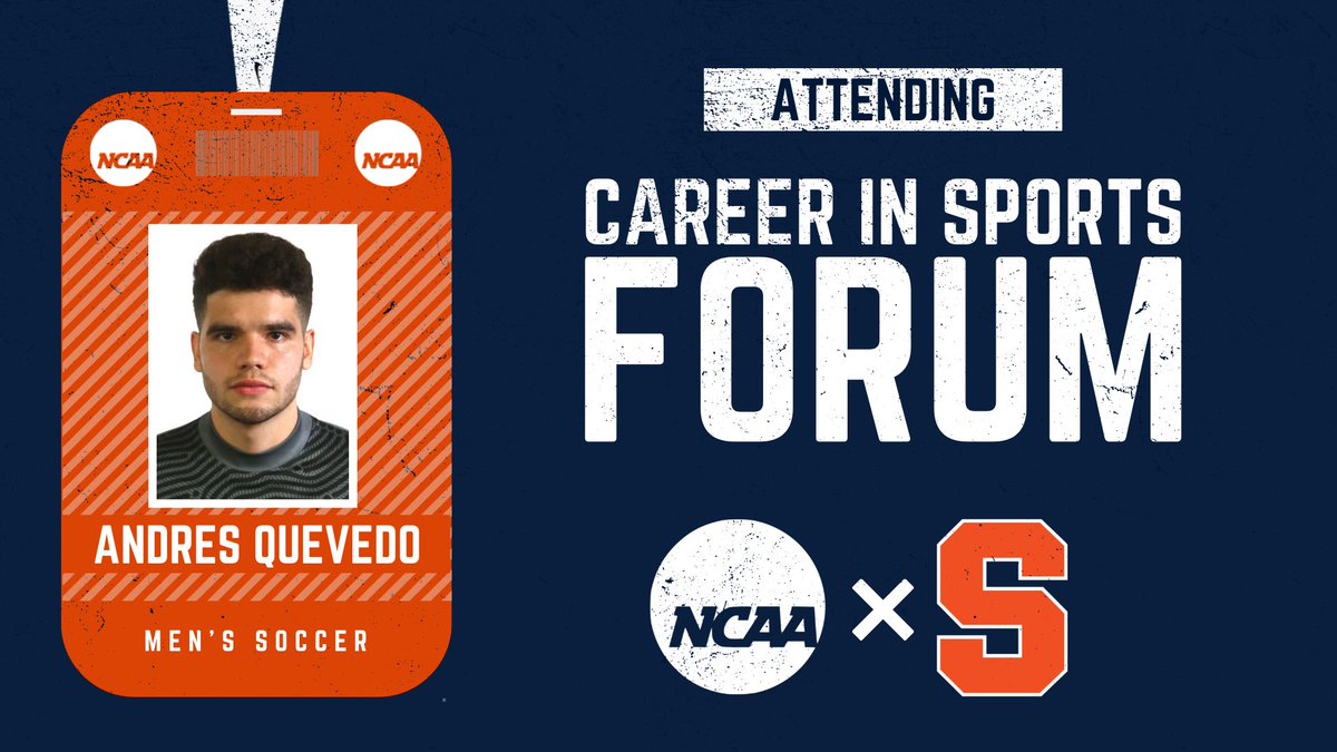We have Orange on the road!

Senior <a href="/AndresQueved0/">Andrés Quevedo</a> has been invited to <a href="/NCAA/">NCAA</a> #NCAAcsf22‼️

Follow along on our IG at SyracuseSAEngage to see what Andres is up to in Indy!
