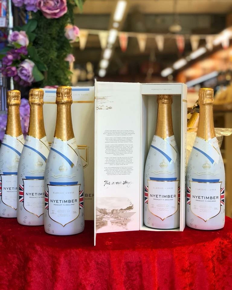 Raise a glass with <a href="/Nyetimber/">Nyetimber</a> to begun the #PlatinumJubilee celebration. Have a toast on us in-store now from 3pm-6pm 🥂✨️ bit.ly/3MV5ecF