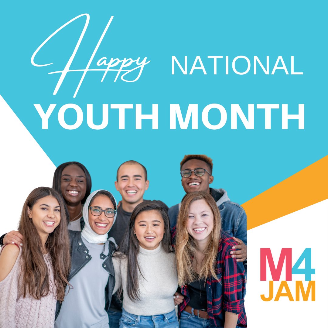 From all of us at M4Jam - HAPPY NATIONAL YOUTH MONTH!
#M4Jam #NationalYouthMonth 
m4jam.com