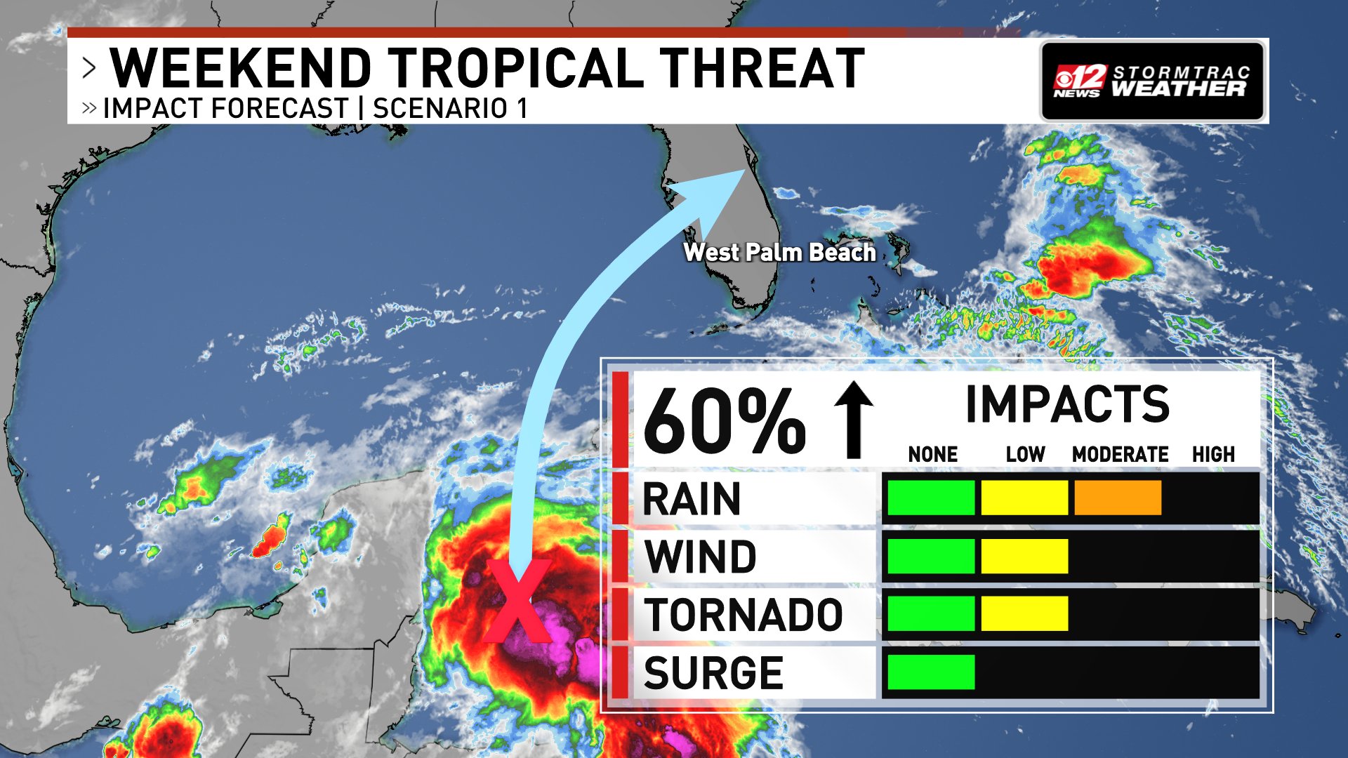 Zach Covey on Twitter "Right now, Invest 91L is just beginning to
