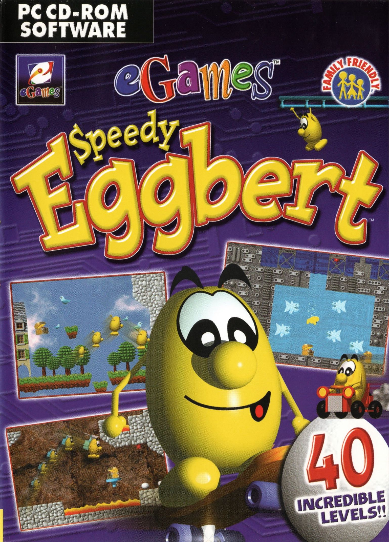 Breaktime Presents Speedy Eggbert PC CD-ROM Windows 95/98/ME 